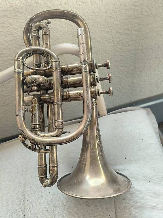 Strumenti musicali: Altes Cornett  – Difettoso da Oetwil a.d. Limmat venduto da ala_gmd8 2