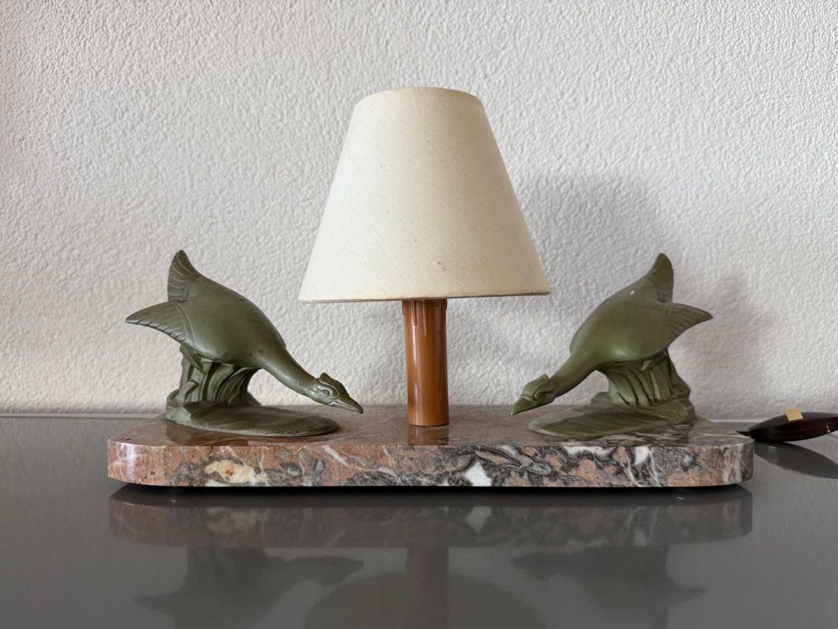 Lampen: Art Deco Lampe Tischlampe vintage – Gebraucht aus Bellach von 2ndBox 1