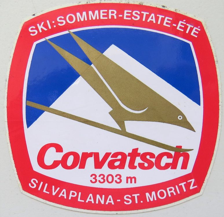 Sticker Corvatsch St.Moritz (Neu (gemäss Beschreibung)) in Ettingen für ...