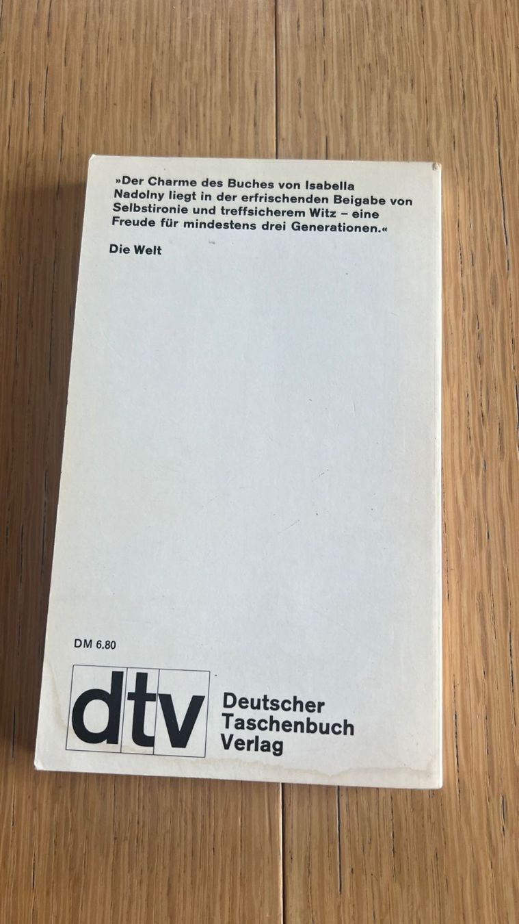 Bücher: Isabella Nadolny: Ein Baum wächst übers Dach – Gebraucht aus Schübelbach von Dolly990_2 1