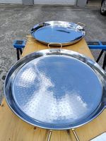 Poele à paella inox dia. 60 cm