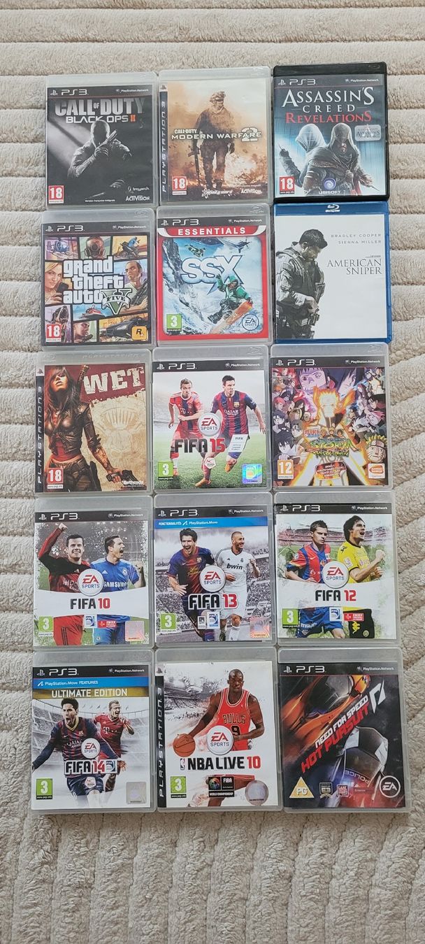 Sony Console: Console  PS 3/232 GB & 15 jeux et manette/ – Usato da Vevey venduto da obi_n8zc 4