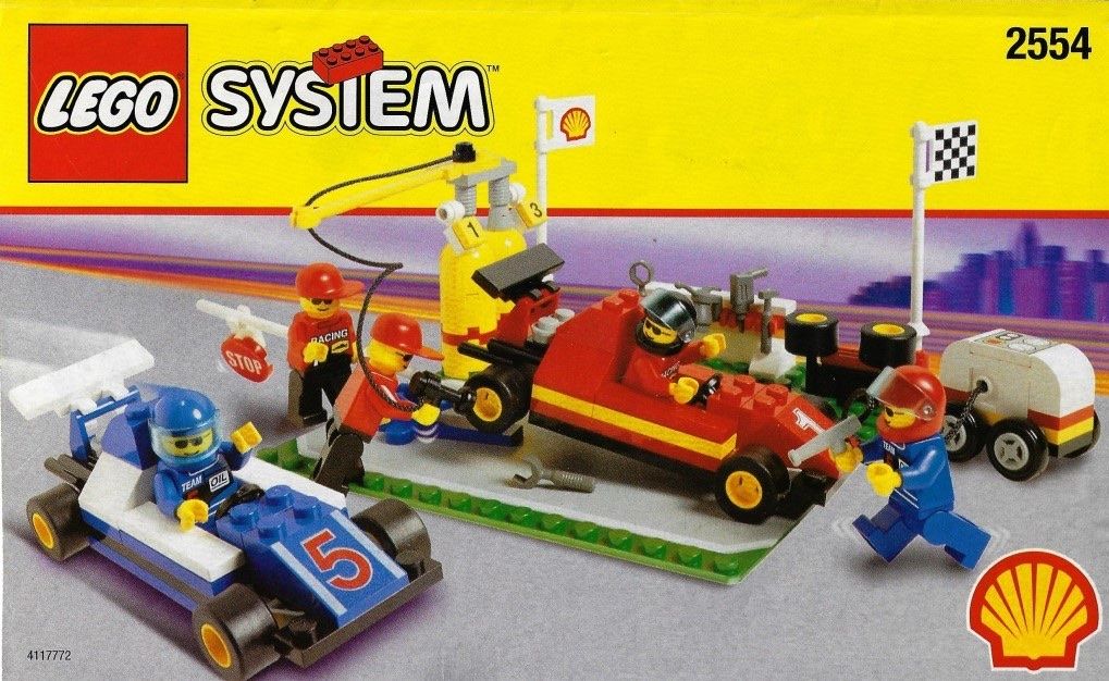 Lego Giocattoli: LEGO 2554 - Pit Stop – Usato da Fislisbach venduto da luepa 4