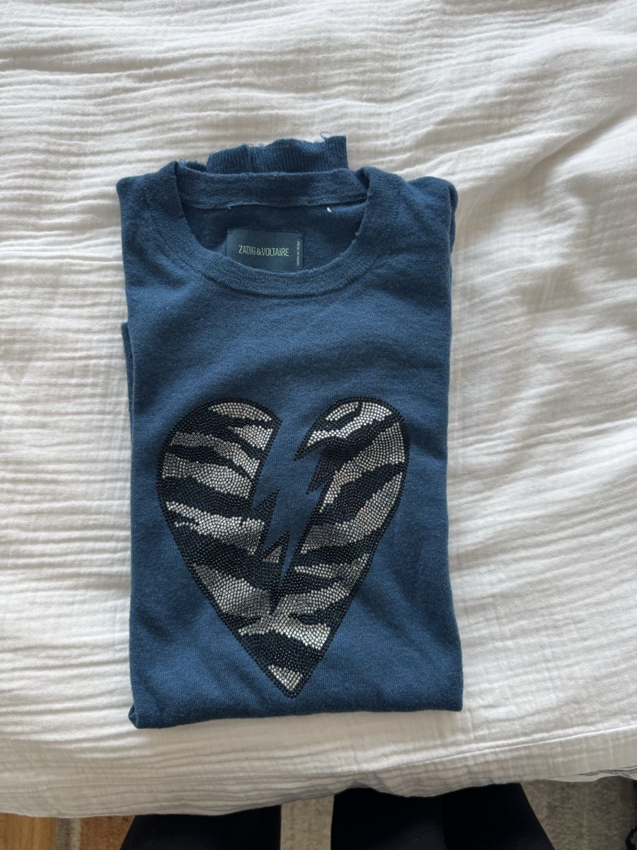 Maglioni & Felpe: Pull Zadig&Voltaire bleu – Usato da Thônex venduto da emm_f5jb