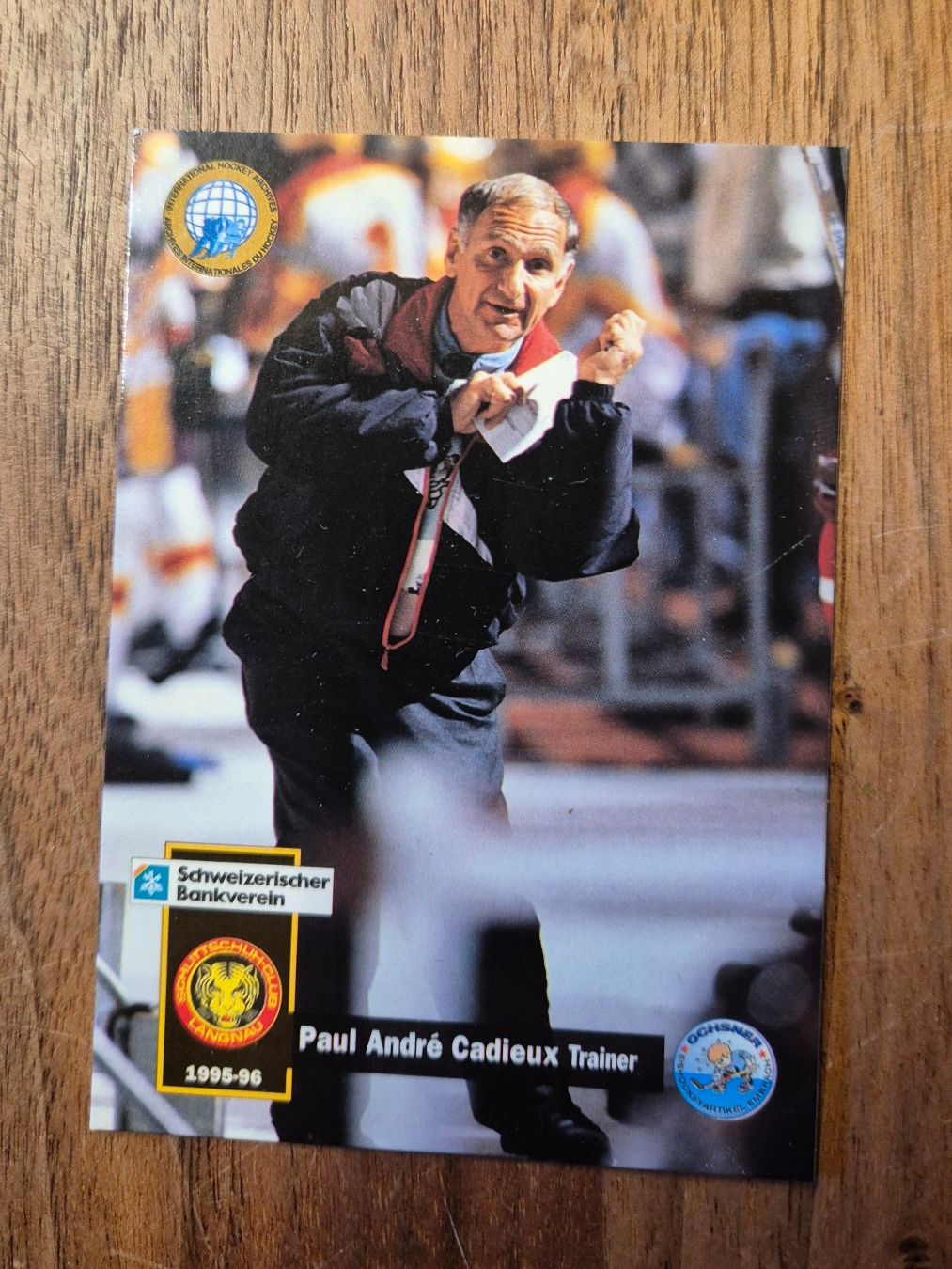 Carte collezionabili: Paul Andre Cadieux / SCL Saison 1995-96 – Usato da Wasen im Emmental venduto da asstaehli