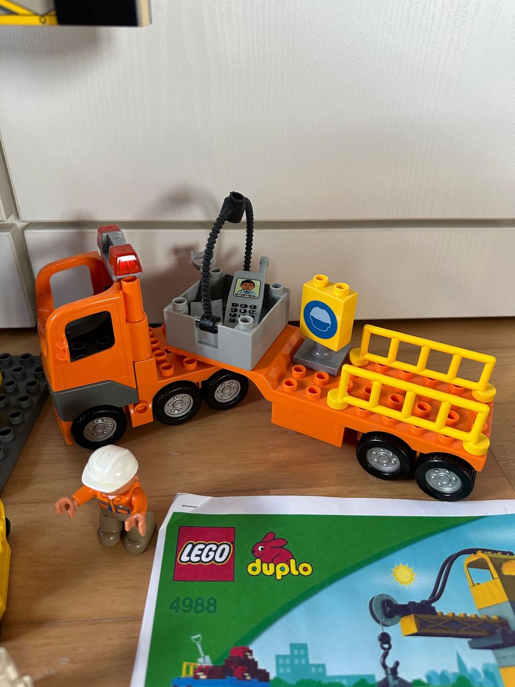 Lego Kit di costruzioni: Lego Duplo 4988 - Großbaustelle – Usato da Ziefen venduto da elika 5
