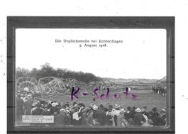 Zeppelin-Unglück bei Echterdingen Deutschland 5.August 1908