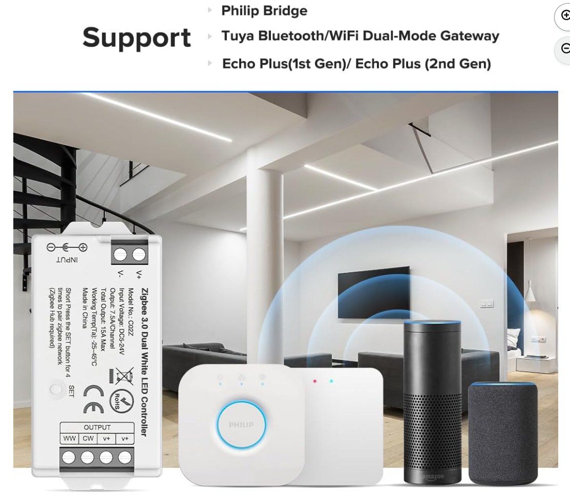 Interrupteurs: BTF-LIGHTING C02Z Zigbee 3.0 LED Controller CCT COB 5050 – D'occasion à Reinach AG par King_Felice 2