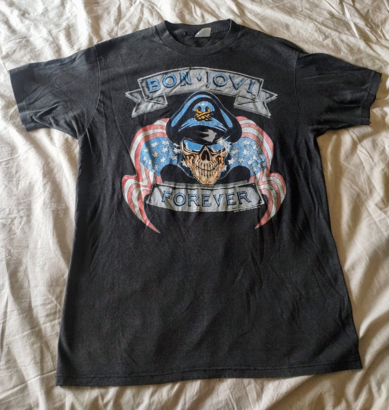 T-shirt: Bon Jovi "Forever" original 1989 – Usato da Lausanne venduto da Martinucci