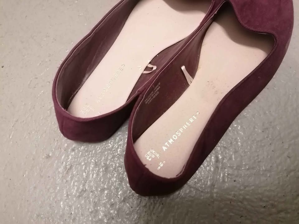 Scarpe da donna: Weinrote Ballerinas Gr. 39 – Usato da Nänikon venduto da Manta87 2