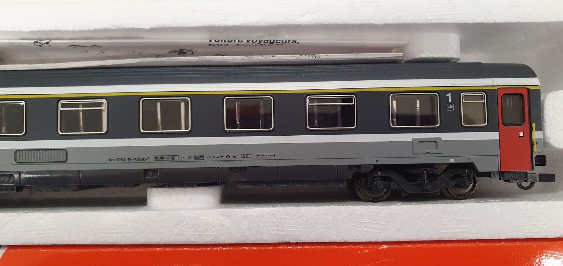 Roco Modellini di ferrovie: Roco 44669 SBB UIC-Z1  Am19 – Nuovo e nell'imballaggio originale da Würenlos venduto da juruth 4