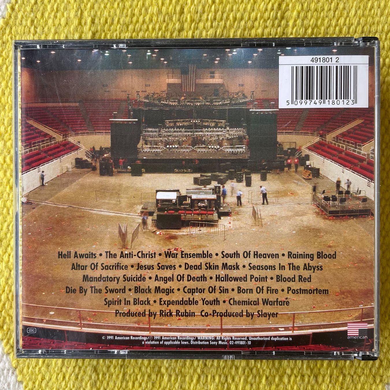 CDs: SLAYER-2CD DECADE OF AGGRESSION LIVE – Gebraucht aus Rorschacherberg von CD-Roli 1