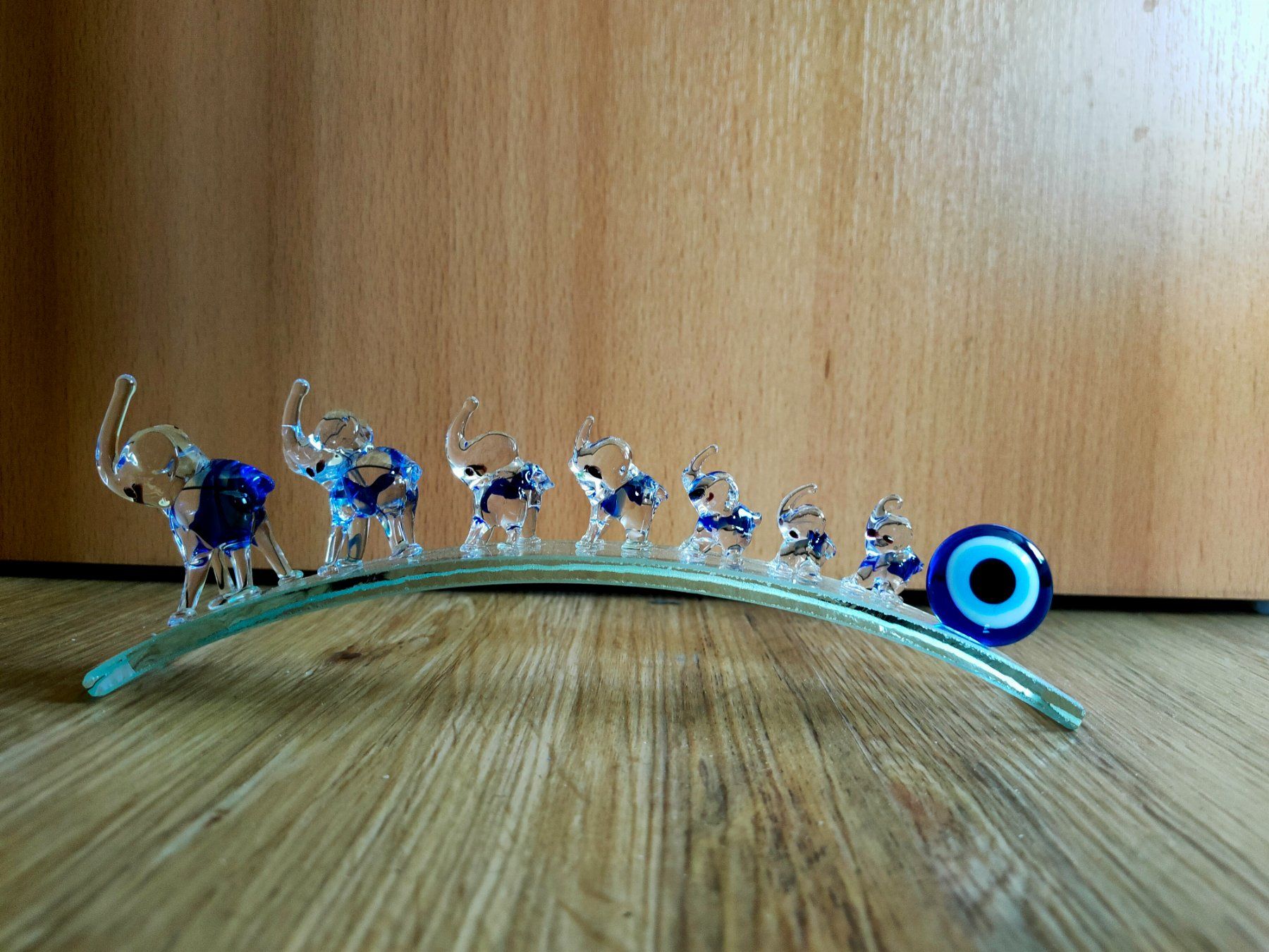 Tutte le decorazioni: Elefantenkolonne aus Glas – Nuovo (secondo la descrizione) da Herisau venduto da 3kussi6
