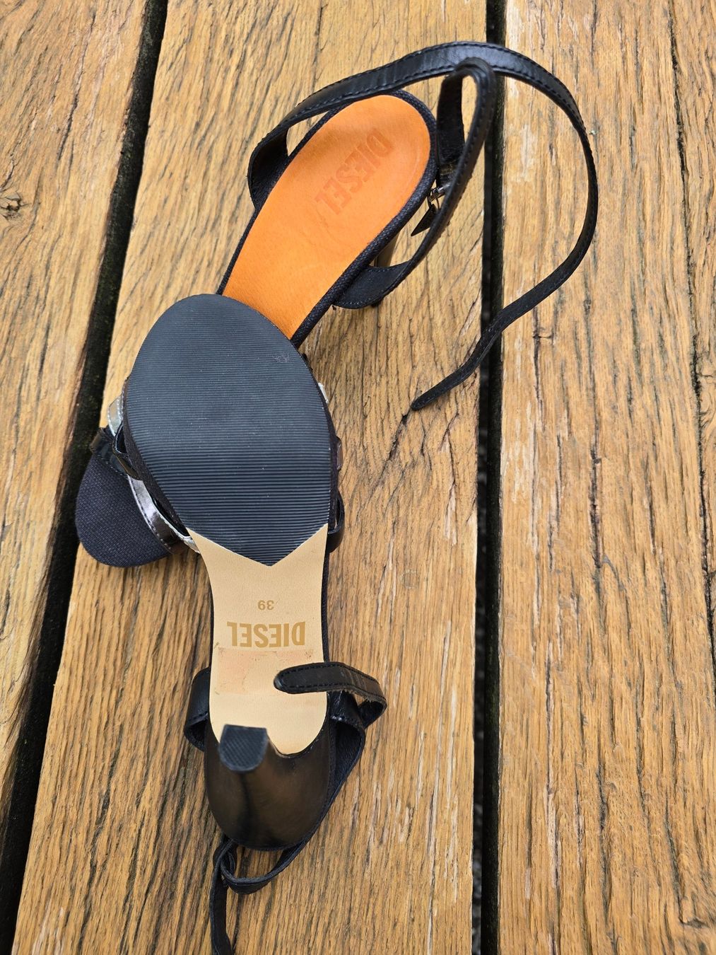 Diesel Damenschuhe: Schuhe: DIESEL High-Heels schwarz (39) – Neu (gemäss Beschreibung) aus Romanshorn von Rachacha 4