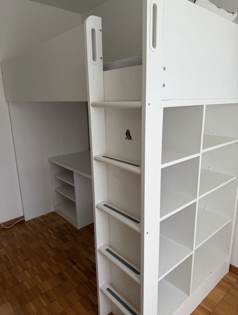 Betten: Hochbett mit Büro Tisch  – Gebraucht aus Oftringen von adi_8m8v 1