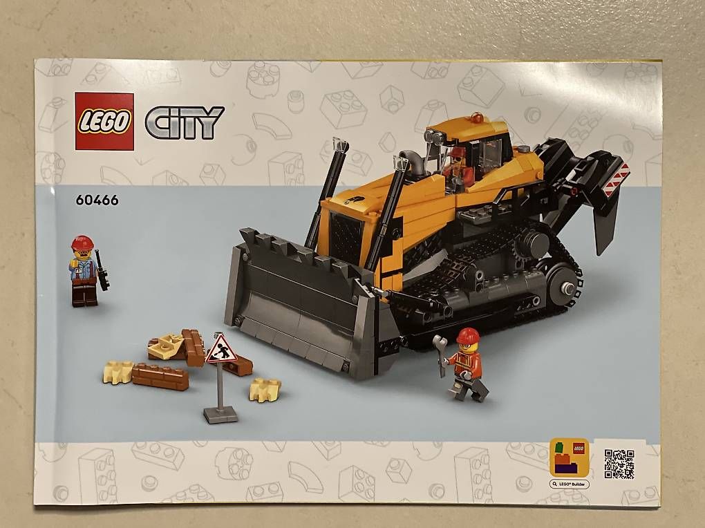Kit di costruzioni: LEGO City 60466  Gelber Bulldozer – Usato da Luzern venduto da ald_db9d 2