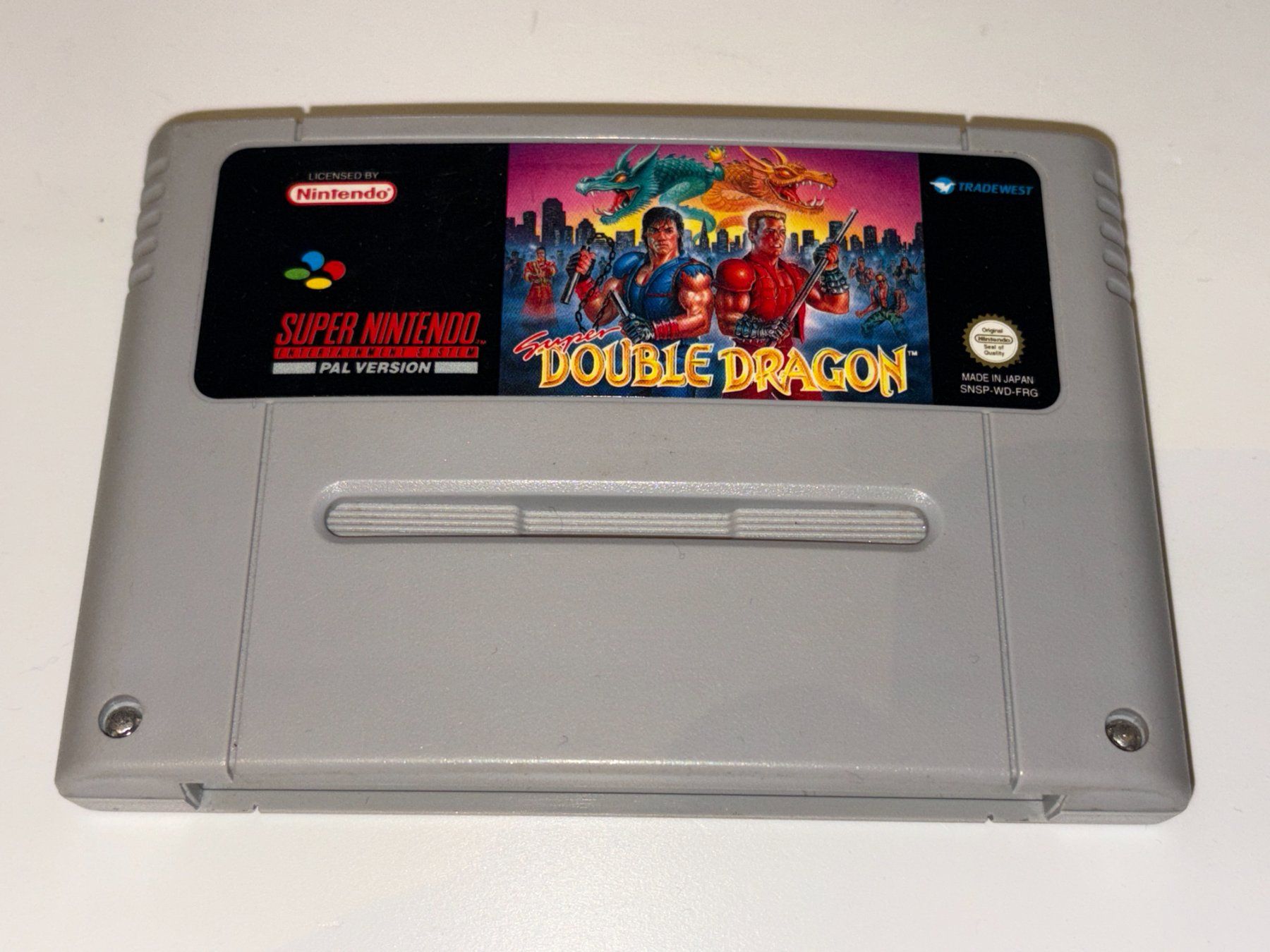 Nintendo Giochi: Super Double Dragon - Super Nintendo SNES - FRG Modul – Usato da Zürich venduto da VintagePalace