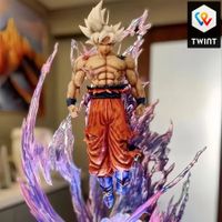 Dragon Ball Son Goku Statue Pvc émet lumière