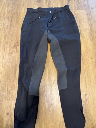 Reithose Cavallo schwarz Grösse 102 neuwertig