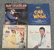 Schallplatten-Set: Ray Charles, Car Wash,Noris,Gretzer