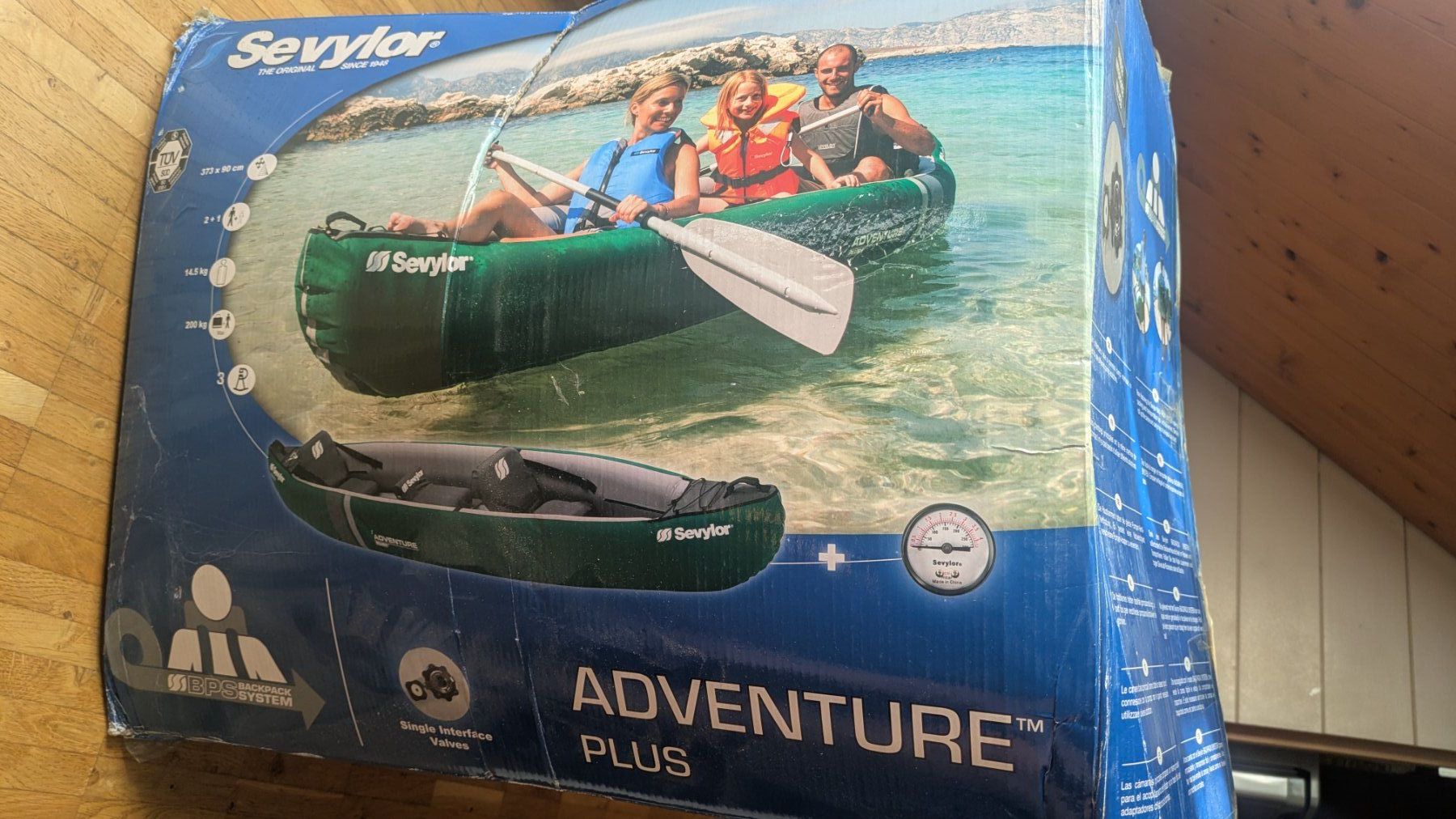 Sevylor Bateaux: Sevylor Adventur Plus aufblasbarer Kajak – D'occasion à St.Gallen par Stuempeli