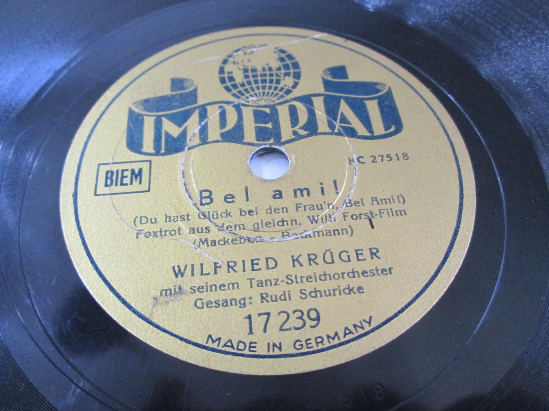 Vinyles: DISQUES 78 TOURS – D'occasion à Lausanne par Leag