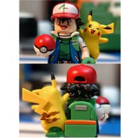 BRICK (LEGO KOMPATIBEL)POKEMON MINIFIGURE - ASH KETCHUM