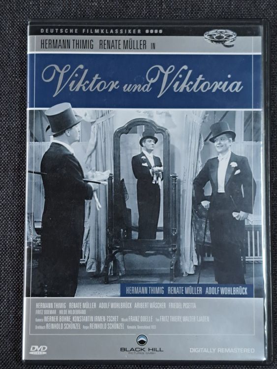 DVD Viktor und Viktoria von Reinhold Schünzel aus 1933 (Neu (gemäss ...