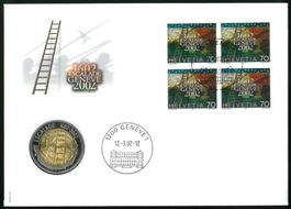 Lettres num.: 5 francs (bimétallique)