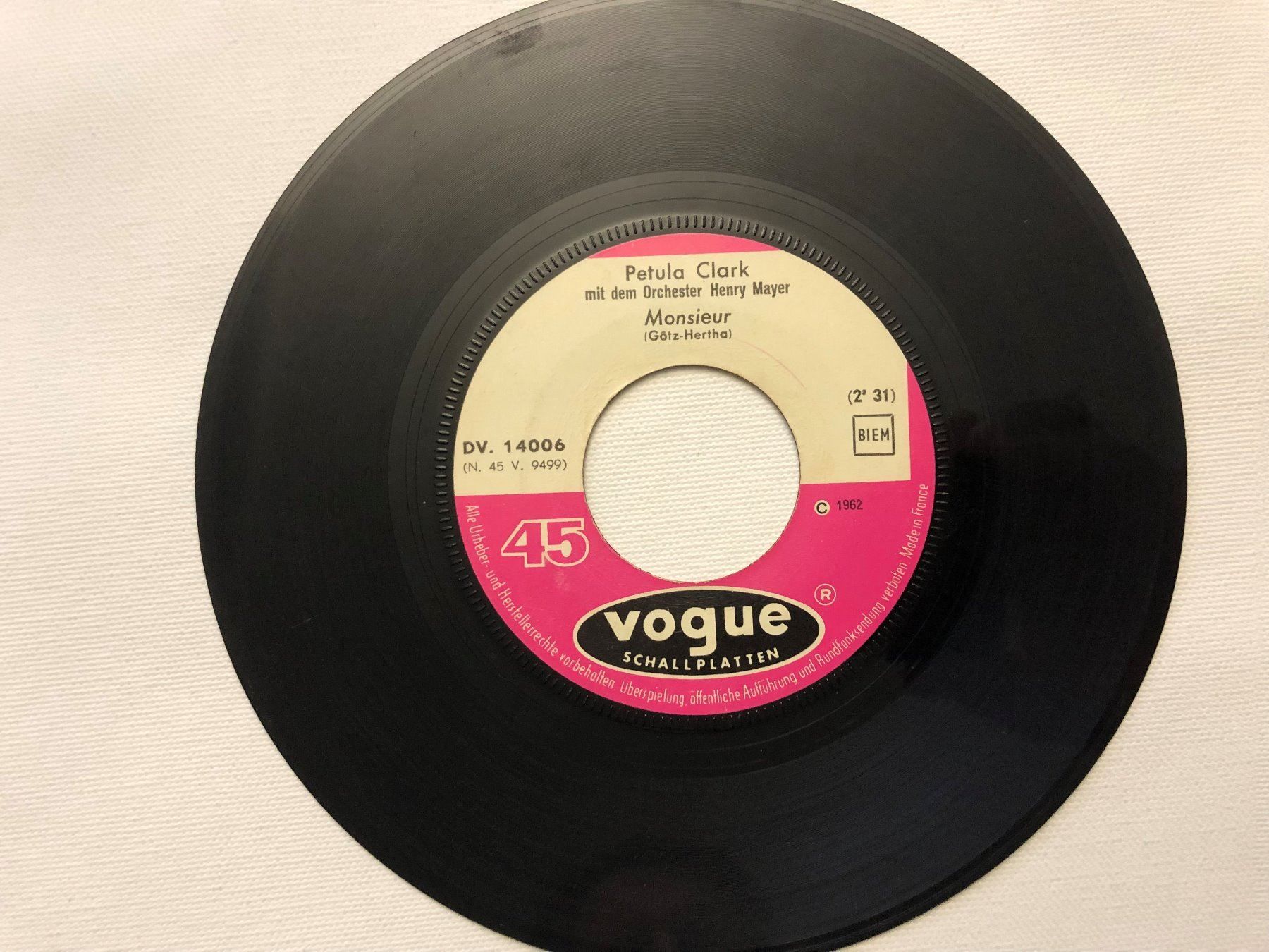 Dischi in vinile: Petula Clark (422-423) – Usato da Bäriswil BE venduto da WWYN-Liquidationen 2