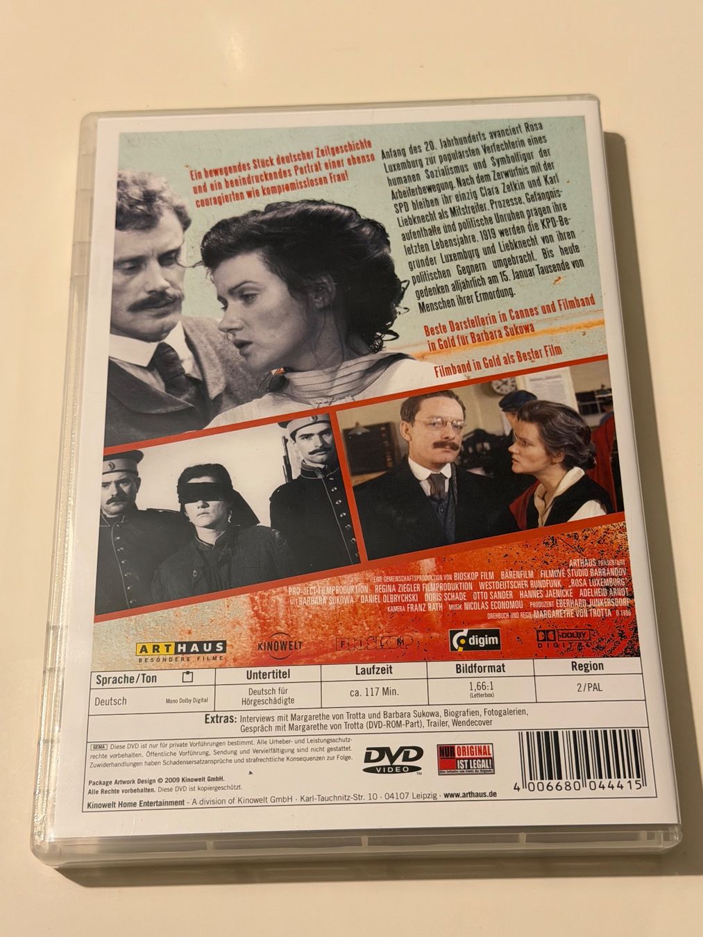 Tutti i DVDs: Rosa Luxemburg DVD – Nuovo (secondo la descrizione) da Altstätten SG venduto da sheamus 1