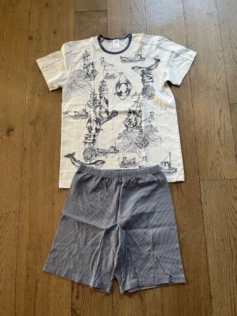Calida Pyjama kaum getragen