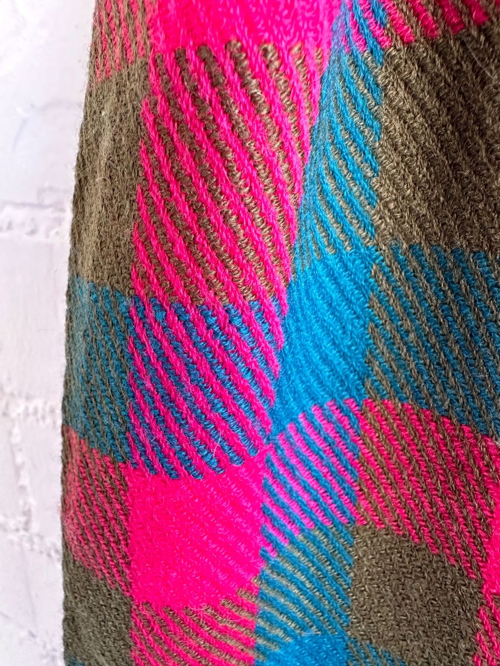 Foulard & Sciarpe: Bunter Schal mit Karomuster – Usato da Bern venduto da Fraeuleinhonig 3