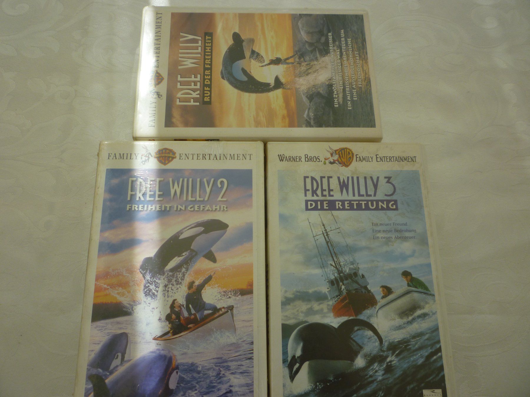 Tutti i VHS: free willy 3 kassetten – Usato da Langnau am Albis venduto da Molosser