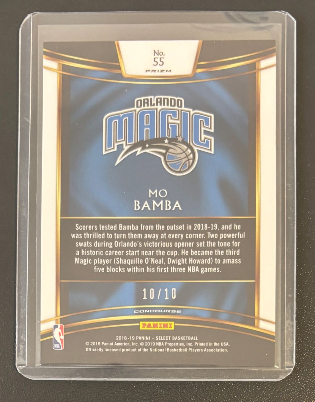 Cartoline: NBA Mo Bamba 2018 Select Prizms Pink Numbered Rookie 10/10 – Nuovo (secondo la descrizione) da Muri b. Bern venduto da winningloser 1