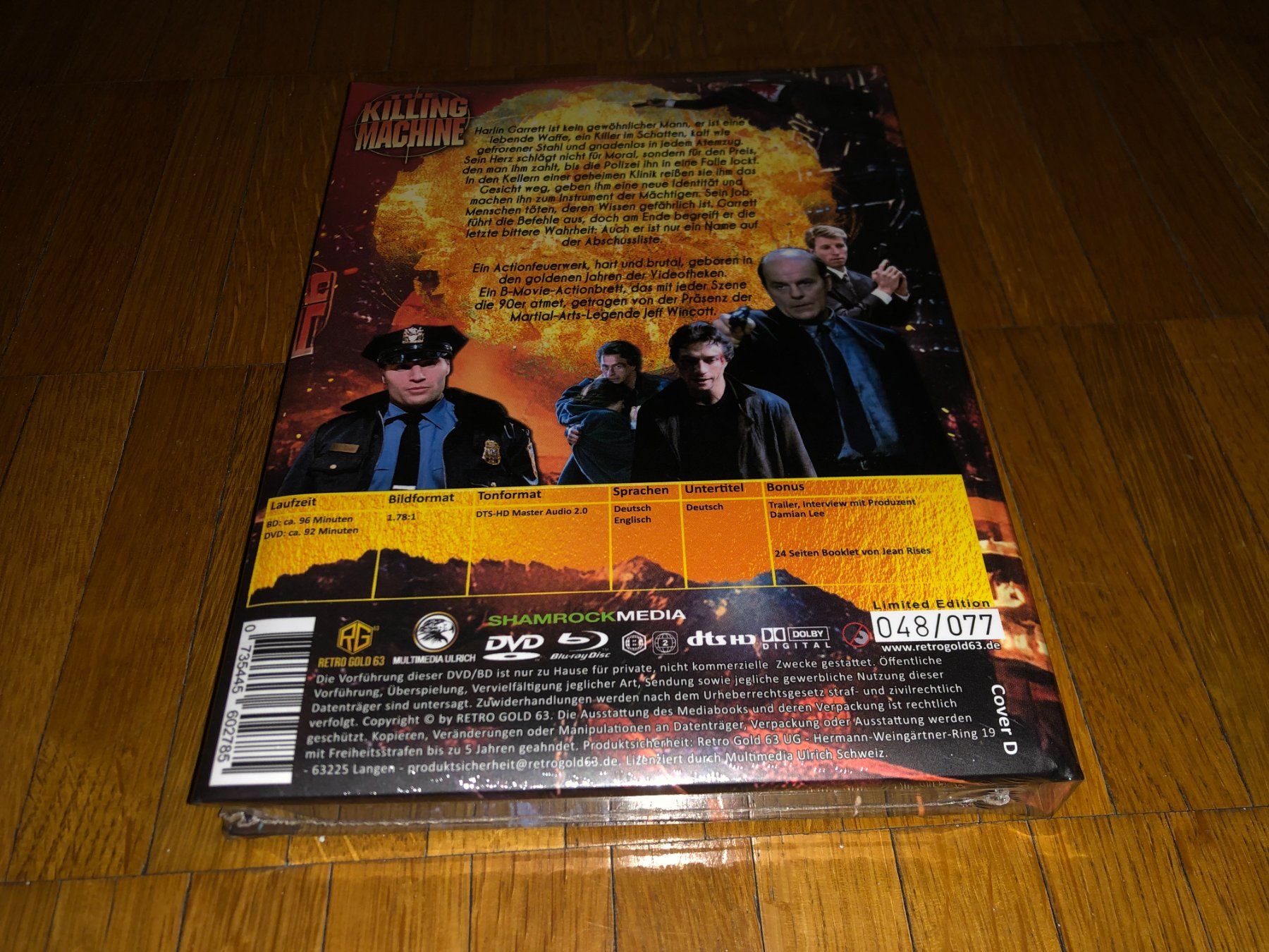 Tous les DVDs: The Killing Machine - MEDIABOOK - D - UNCUT – Neuf avec emballage d'origine à Basel par havsok 1