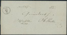 AG Sins - Fingerhutstempel - Brief - Meienberg