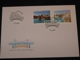 Werbemarken Europa FDC 2018 Nr. 1683-1684