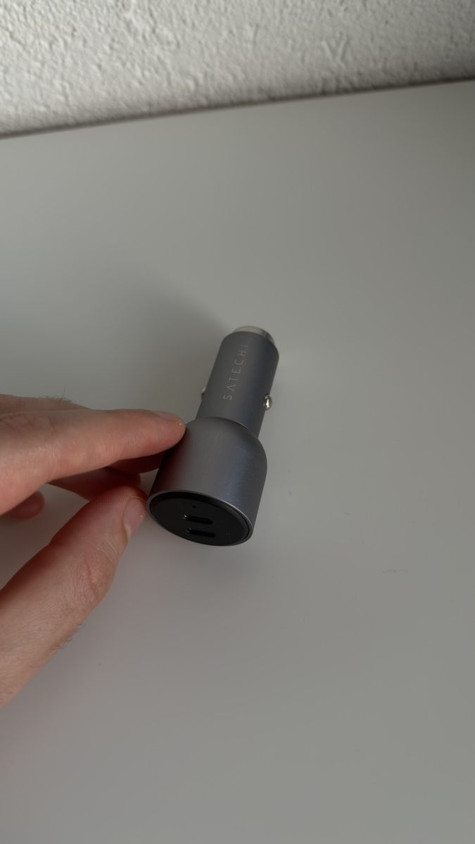 Satechi Unità & Adattatore: Satechi Chargeur de voiture double USB-C PD 40W – Nuovo (secondo la descrizione) da Vevey venduto da diogodasilva_