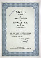 Howag AG Wohlen, Wohlen - 1948