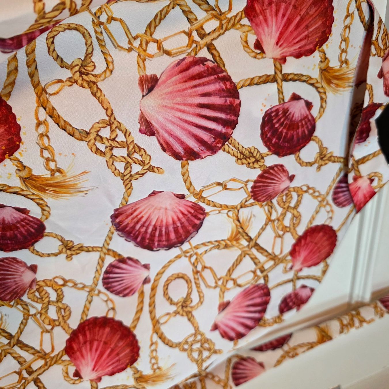 Vestiti: Sommer Hemdblusenkleid M Muschelprint – Usato da Wald ZH venduto da CapLux 5