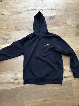Carhartt Black Zip Hoodie, Grösse L, Guter Zustand