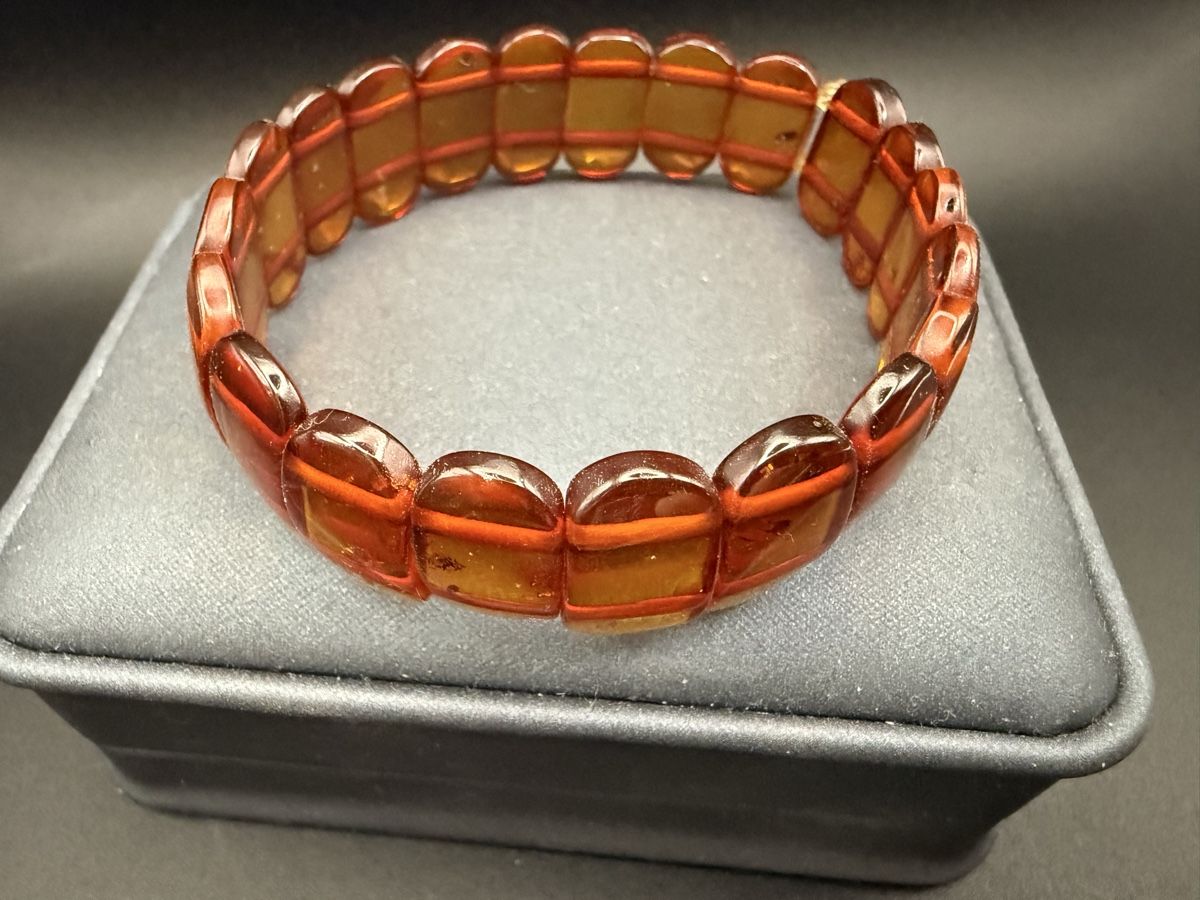 Bracciali & Braccialetti: Vintage-Armband aus baltischem Bernstein – Usato da Lamone venduto da LaCantinaMagica 4