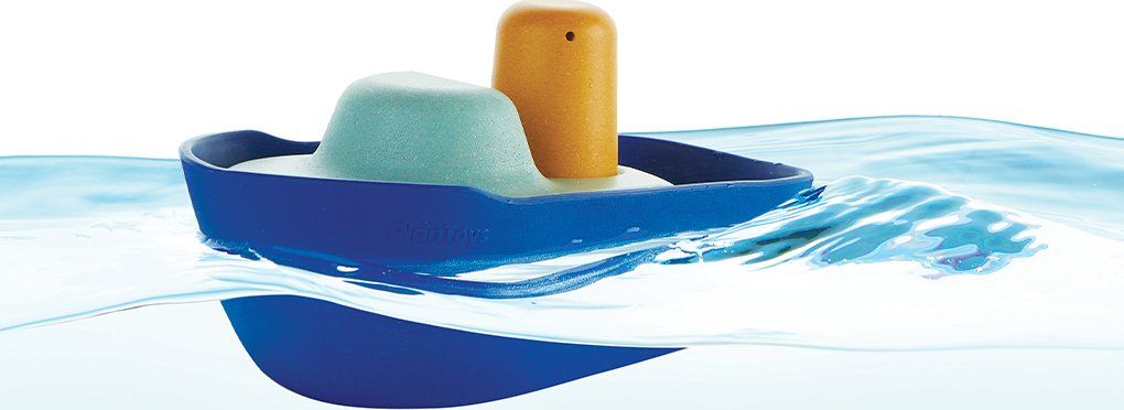Plantoys Giocattoli: Plan Toys Schleppschiff – Nuovo e nell'imballaggio originale da Oensingen venduto da Liquidations-Shop 1