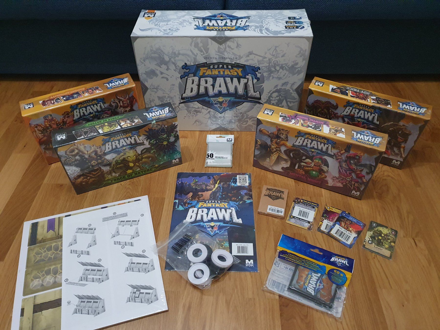 Giochi: Super Fantasy Brawl + Extensions (Kickstarter edition) – Nuovo e nell'imballaggio originale da Puidoux venduto da Svreber