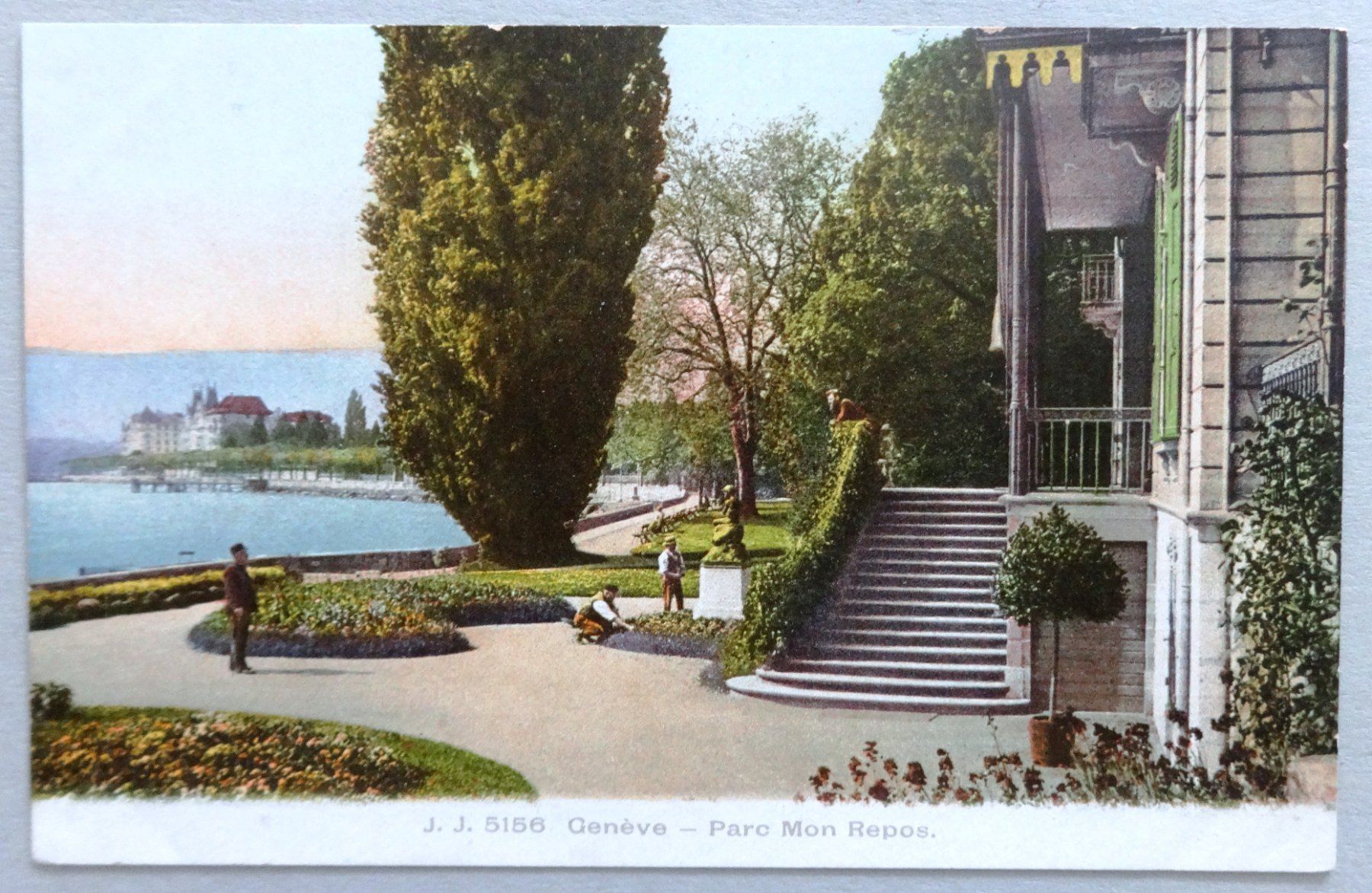 Ansichtskarten: Genève - Parc Mon Repos – Gebraucht aus Fétigny von Billy2miny