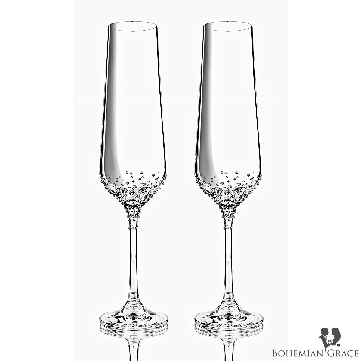Bicchieri: Sektglas RHEA 2 Stk, Bohemian Grace – Nuovo e nell'imballaggio originale da Wettingen venduto da kochshop
