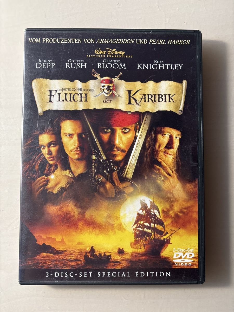 Tutti i DVDs: Fluch der Karibik (0425) – Usato da Ruswil venduto da Slivio_