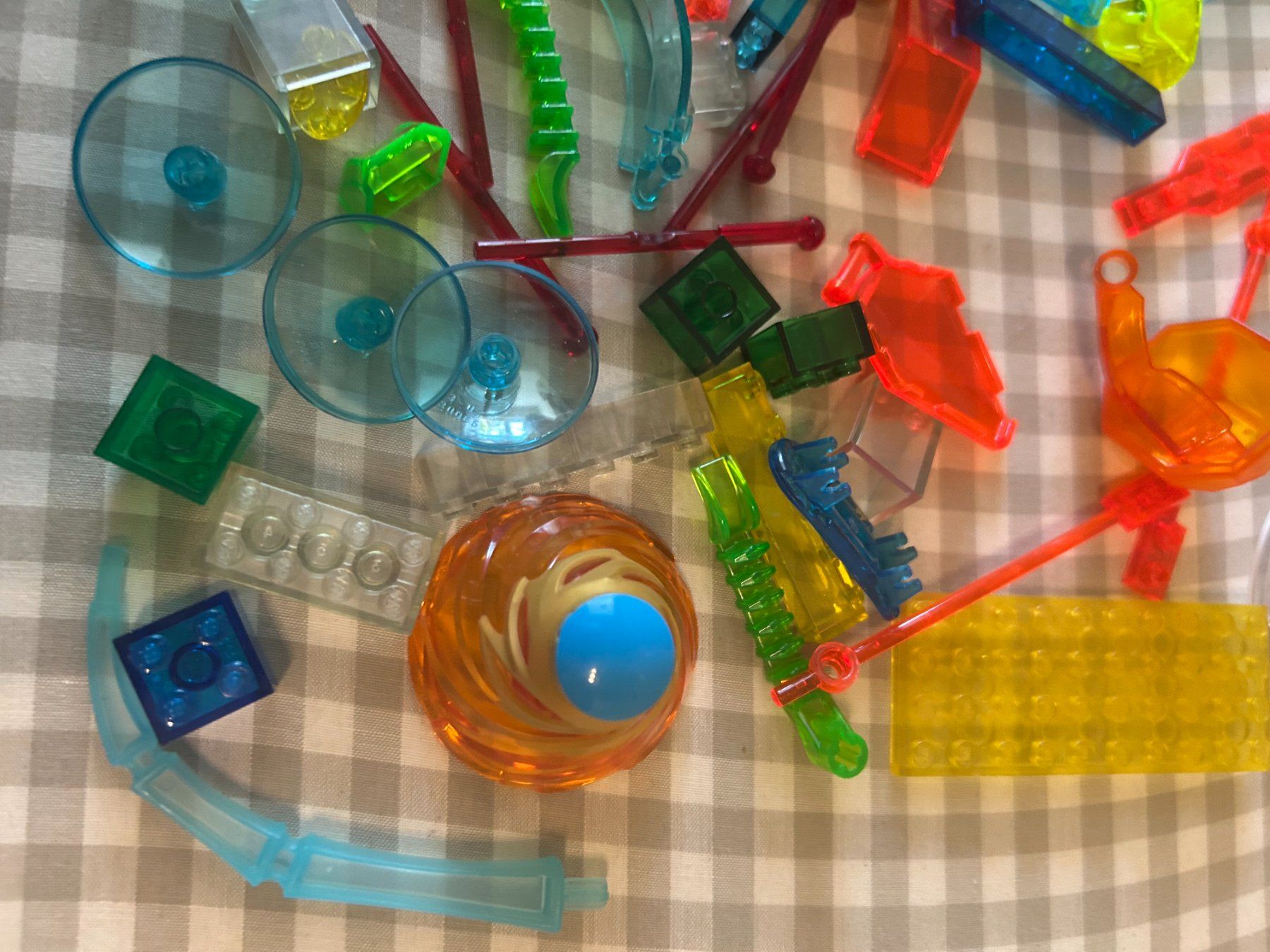 Lego Giocattoli: 70 grosse Transparente Lego Teile diverse Farben – Usato da Volketswil venduto da Daniel68ernst 3