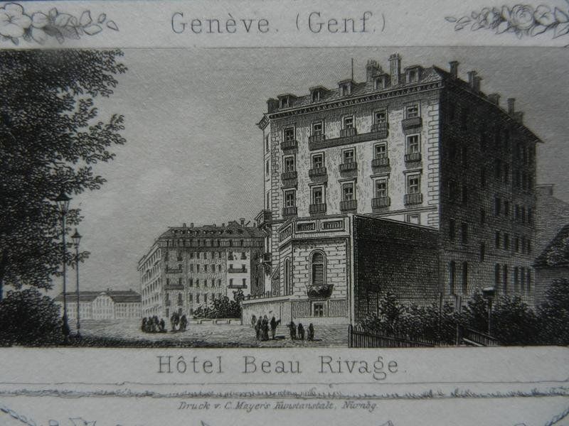Incisioni: Genève rive droite – Usato da Risch venduto da Rischli15 7
